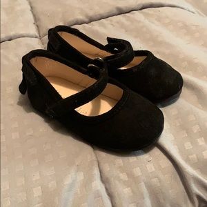 Toddler black dress shoes
